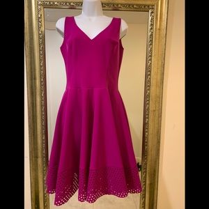 Chiara Boni Fuchsia Dress NWOT Sz 12 (IT 46)